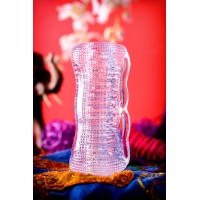 Мастурбатор нереалистичный Lingam by TOYFA  Asha, TPE, прозрачный, 14 см