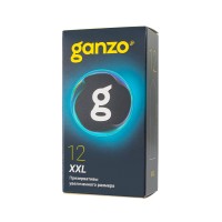 Презервативы  GANZO XXL увеличенные, латекс, 19 см, 5,5 см, 12 шт.