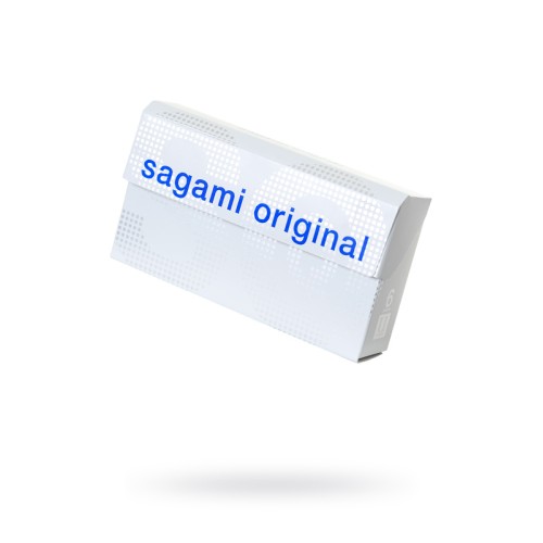 Презервативы Sagami, original Quick 0.02, полиуретан, 17 см, 5,5 см, 6 шт.