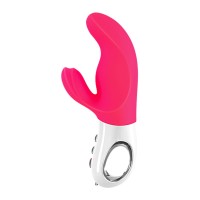 Вибратор Fun Factory MiSS BI, силикон, розовый, 17 см