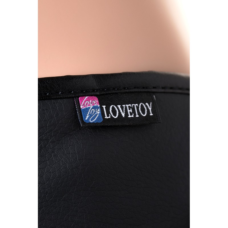Страпон на креплении LoveToy WOMAN LONG с 3 насадками, neoskin, телесный