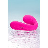 Многофункциональный стимулятор для пар LOVENSE Quake (Dolce), силикон, розовый, 20 см