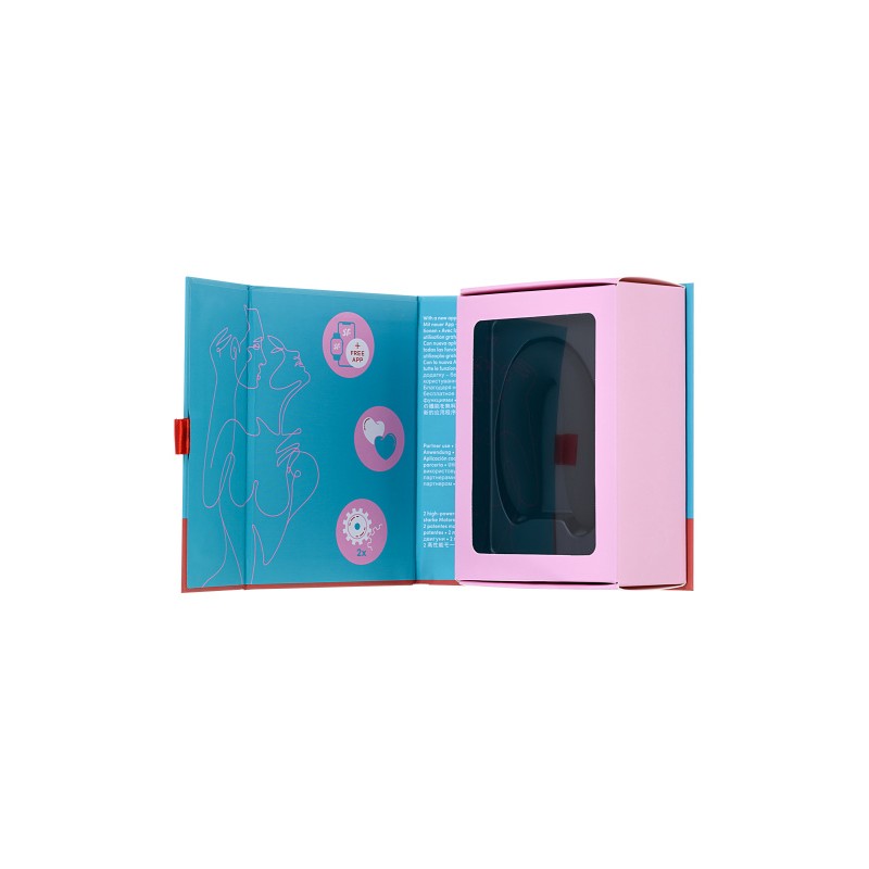 Фото Satisfyer, Германия Многофункциональный стимулятор для пар Satisfyer Double Joy Connect App, силикон, чёрный, 9,14 см