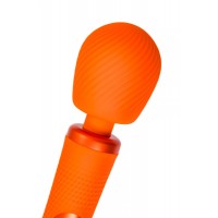 Изображение Fun Factory, Германия Вибромассажер Fun Factory VIM VIBRATING WAND, силикон, оранжевый, 31,3 см