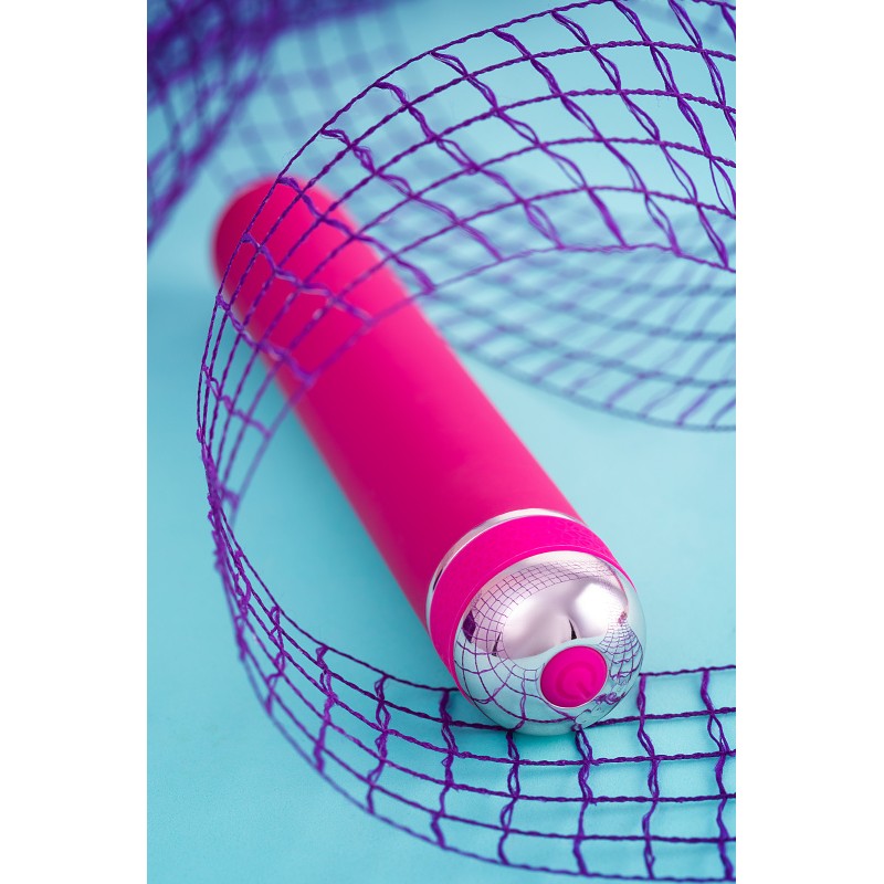 Нереалистичный вибратор A-Toys by TOYFA Mastick, ABS пластик, розовый, 18 см