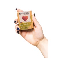 Презервативы masculan  ORGANIC № 3 утонченные, 18,5 см, 5.3 см, 3 шт.