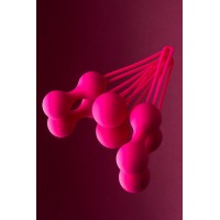 Вагинальные шарики A-Toys by TOYFA Redvil, силикон, розовые, 16,5 см