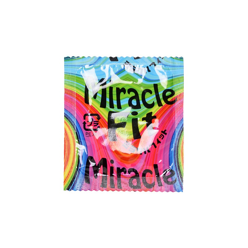 Презервативы Sagami, miracle fit, латекс, 18,5 см, 5,2 см, 5 шт.