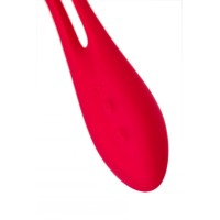 Гибкий вибратор с фиксацией формы Satisfyer Elastic Joy, красный, 20 см