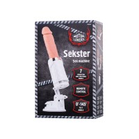Секс-машина Sekster, MotorLovers by TOYFA, ABS, белая, 29 см