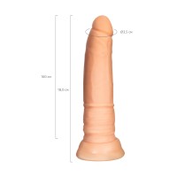 Реалистичный фаллоимитатор A-Toys by TOYFA Krip, TPE, телесный, 18 см