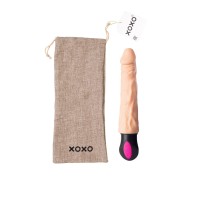 Мешочек XOXO, текстиль, коричневый, 34*14,5 см