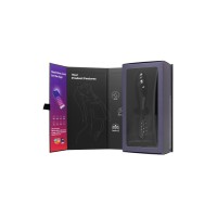 Двусторонний фаллоимитатор Satisfyer Dazzling Crystal 1, стекло, черный, 18,5 см
