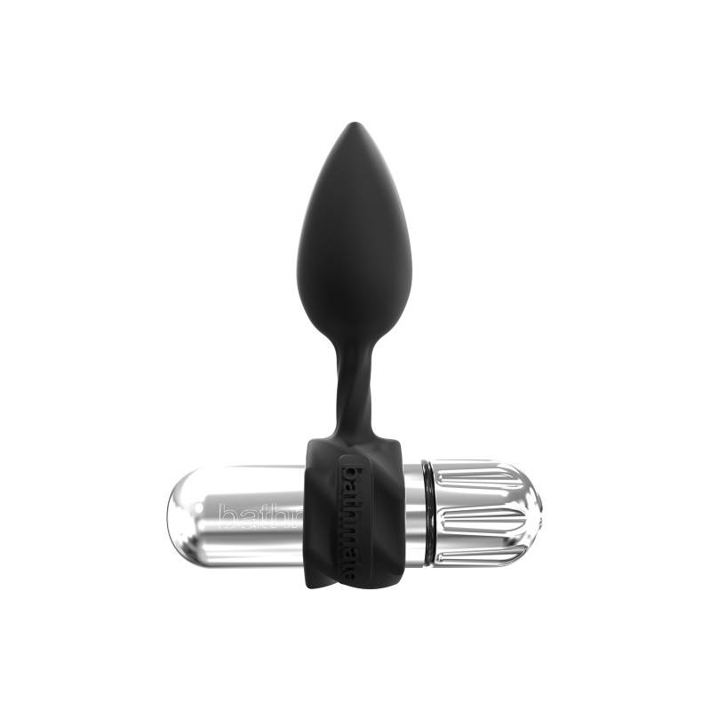 Набор анальных плагов Bathmate Anal Training Plugs VIBE, силикон, чёрный