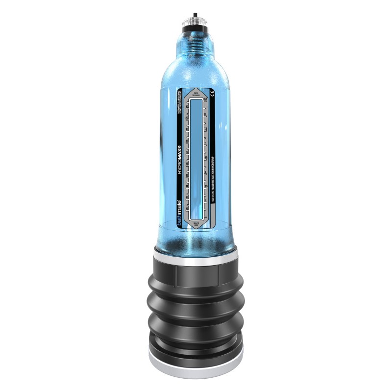 Гидропомпа Bathmate HYDROMAX9, ABS пластик, голубая, 32,5 см (аналог Hydromax X40)