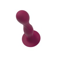 Фаллоимитатор Satisfyer Double Ball-R, силикон, красный, 18 см