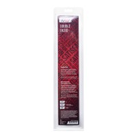 Двусторонний фаллоимитатор Black & Red by TOYFA, ПВХ, красный, 31 см