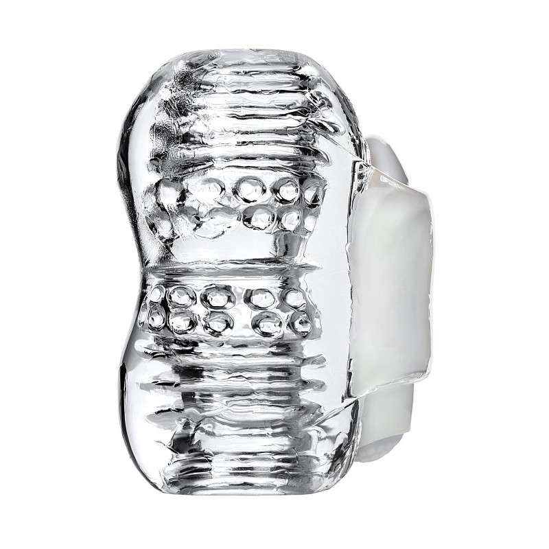 Мастурбатор нереалистичный Lingam by TOYFA Khani, TPE, прозрачный, 9 см