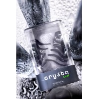 Нереалистичный мастурбатор TENGA Crysta Leaf, TPE, прозрачный, 15,5 см