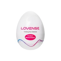 Мастурбатор нереалистичный LOVENSE Kraken, TPE, белый, 6,2 см