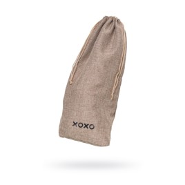 Мешочек XOXO, текстиль, коричневый, 39*23,5 см