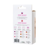 Анальная втулка с хвостом ToDo by Toyfa Sweet bunny, силикон, розовая, 13 см, Ø 2,8 см, 44 г