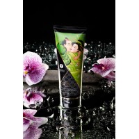 Массажный крем для тела Shunga «Груша и зеленый чай» (Pear&Exotic Green Tea), съедобный, 200мл