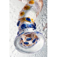 Нереалистичный фаллоимитатор Sexus Glass, стекло, прозрачный, 20 см