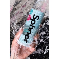 Нереалистичный мастурбатор TENGA SPINNER  PIXEL SPECIAL SOFT, TPE, голубой, 14 см