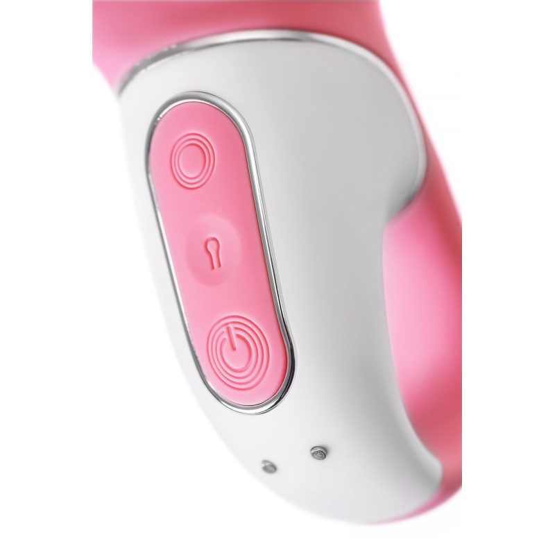 Вибратор с расширением Satisfyer Air Pump Booty 5+ Connect App, силикон, розовый, 15 см