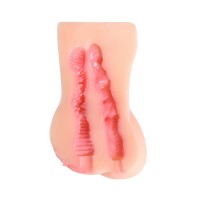Мастурбатор реалистичный Juicy Pussy by TOYFA Hot, TPR, телесный, 14,5 см