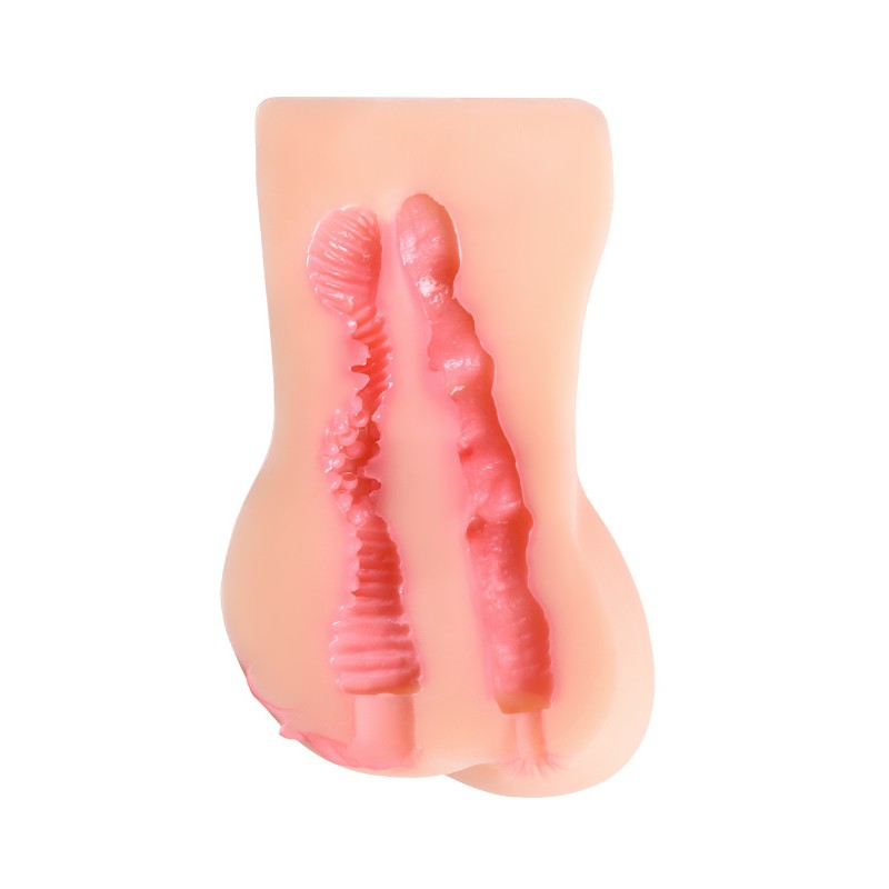 Мастурбатор реалистичный Juicy Pussy by TOYFA Hot, TPR, телесный, 14,5 см