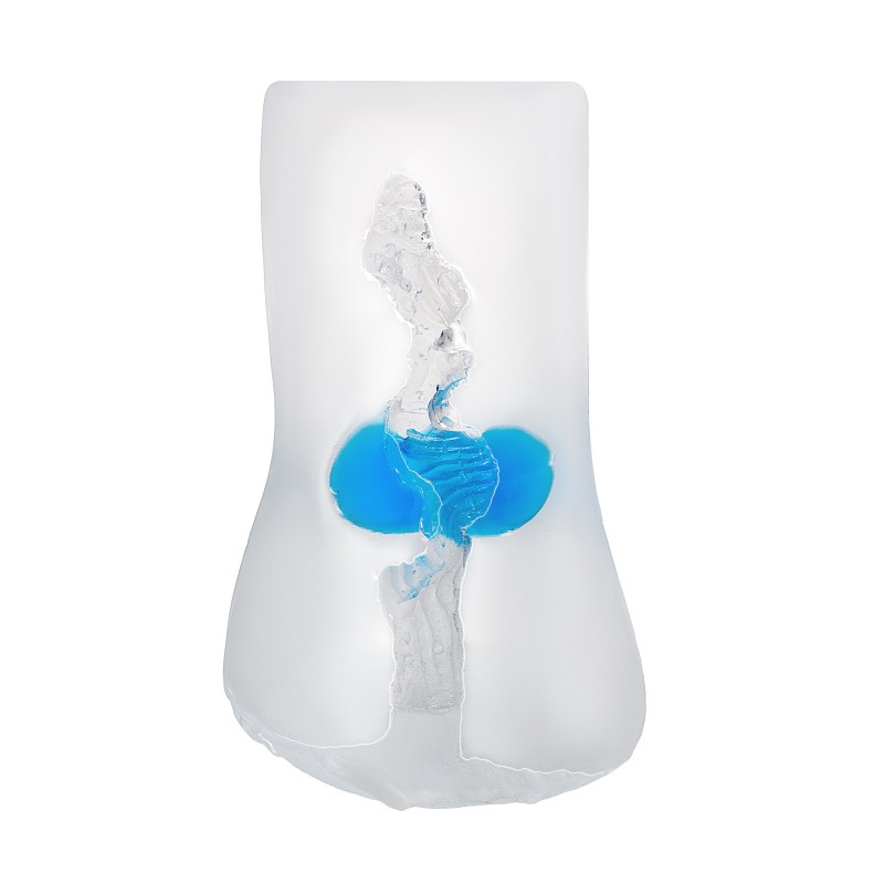 Мастурбатор реалистичный TOYFA Juicy Pussy Subtle Crystal, TPE, 14,5 см