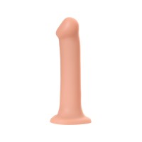 Ремневой нереалистичный страпон на присоске Strap-on-me, XL, силикон, телесный, 20 см
