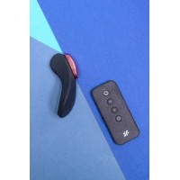 Вибровкладыш в трусики Satisfyer Little Secret Connect App с пультом ДУ, силикон, чёрный, 8,57 см