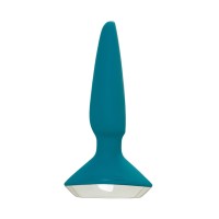 Анальная вибровтулка Satisfyer Plug-ilicious 1 Connect App, зеленая, 10 см