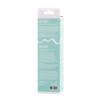 Вибратор с клиторальным стимулятором Flovetta Aster, силикон, желтый, 22 см