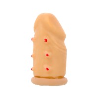Насадка Dream Toys удлиняющая пенис на 8 см, с пупырышками