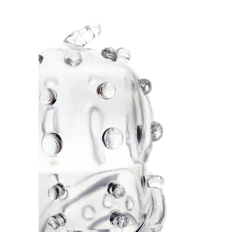 Насадка на пенис A-Toys by TOYFA Kors, TPR, прозрачный, 15,3 см