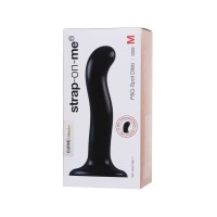Ремневой нереалистичный страпон Strap-on-me, P&G SPOT, XL, силикон, черный, 19,8 см.