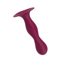 Фаллоимитатор Satisfyer Double Ball-R, силикон, красный, 18 см
