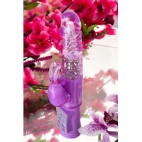 Вибратор с клиторальным стимулятором A-Toys by TOYFA High-Tech fantasy, TPE, фиолетовый, 22, 5 см