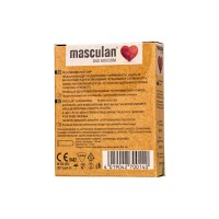 Презервативы masculan  ORGANIC № 3 утонченные, 18,5 см, 5.3 см, 3 шт.