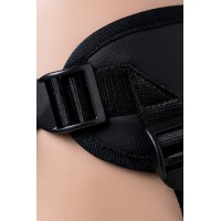 Страпон LoveToy с поясом Harness, с 2 насадками, реалистичный, neoskin, телесный, 18 см
