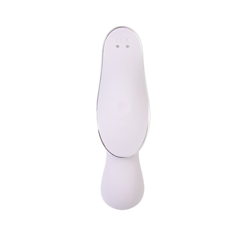 Вакуумный стимулятор клитора с вибрацией Satisfyer Curvy Trinity 2, сиреневый, 17,4 см