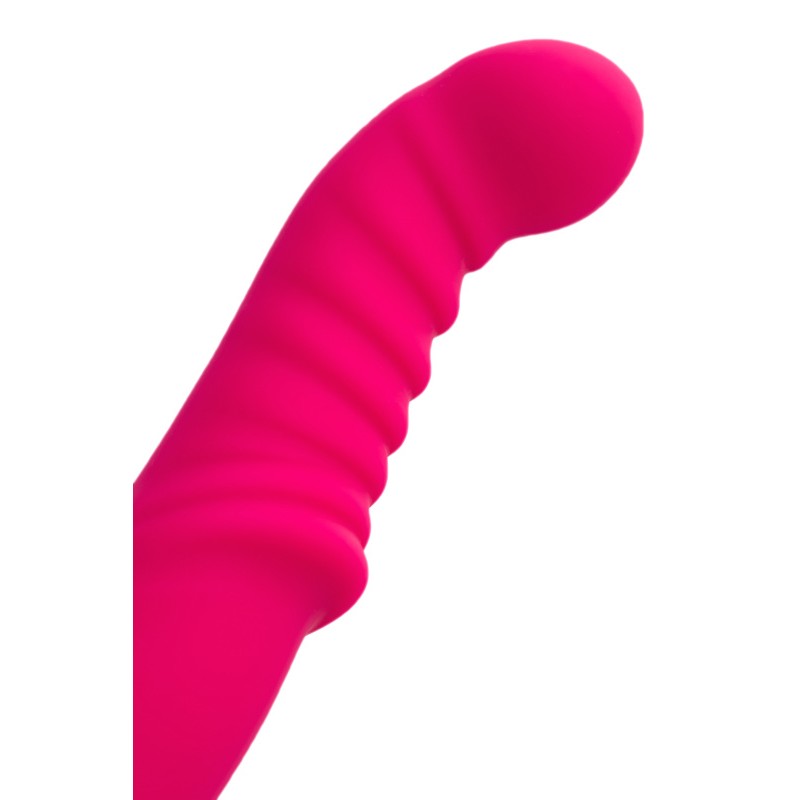 Нереалистичный вибратор A-Toys by TOYFA Capy, силикон, розовый, 17,4 см, Ø 3,4