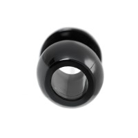 Анальная втулка TOYFA Basic L, TPE, чёрная, 7,5 см