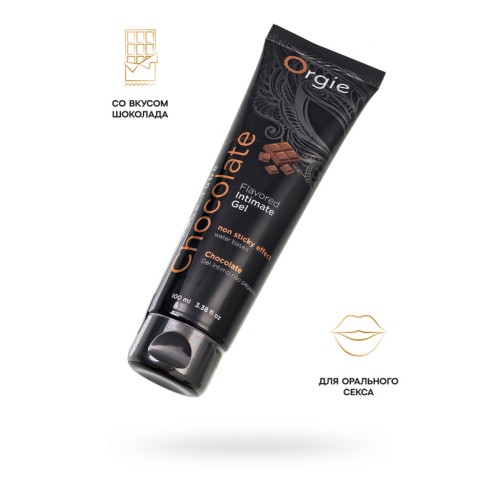 Интимный гель ORGIE LUBE TUBE, водная основа, с шоколадным вкусом, 100 мл