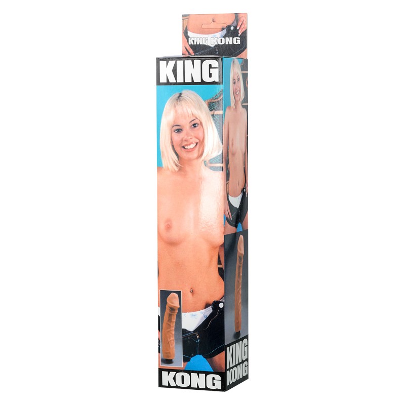 Вибратор Dream Toys King Kong, реалистичный, PVC, 30 см