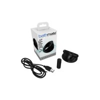 Виброкольцо на пенис Bathmate Strength, elastomex, черное, Ø5 см